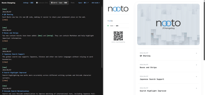 Nooto Editor